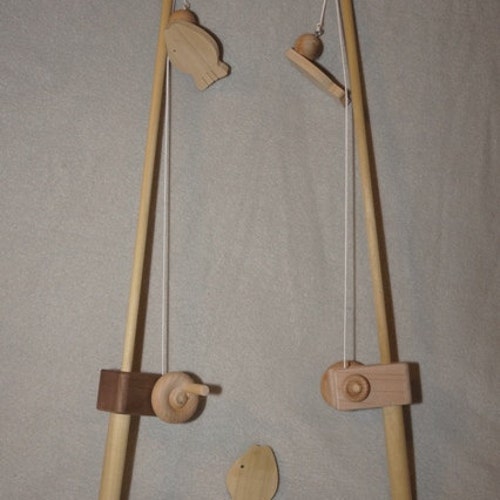 Organic Wooden Toy Fishing Pole Etsy