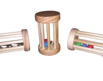 Wooden Infant Tumbler Toy