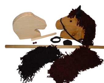 Wooden Stick Horse Kit