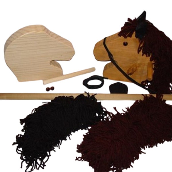 Wooden Stick Horse Kit