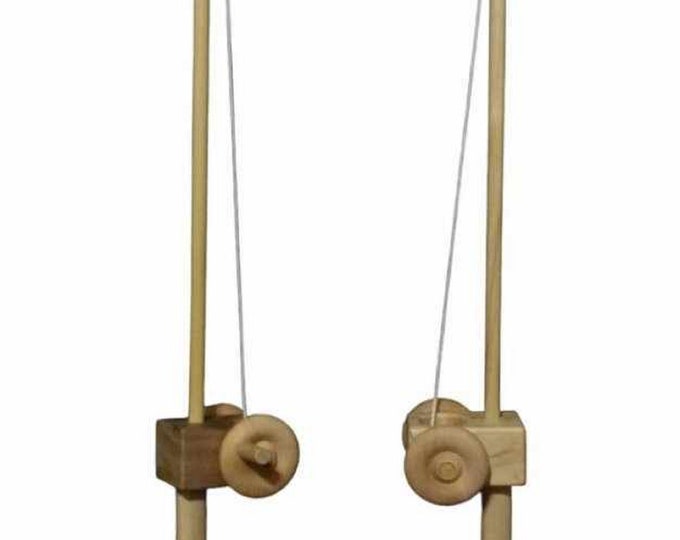 Wooden Toy Fishing Pole With 3 Fish