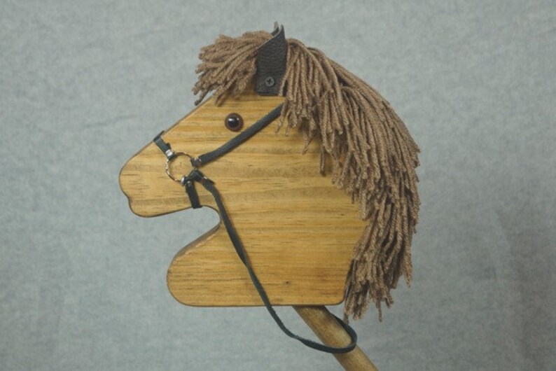 Wooden Stick Horse Etsy