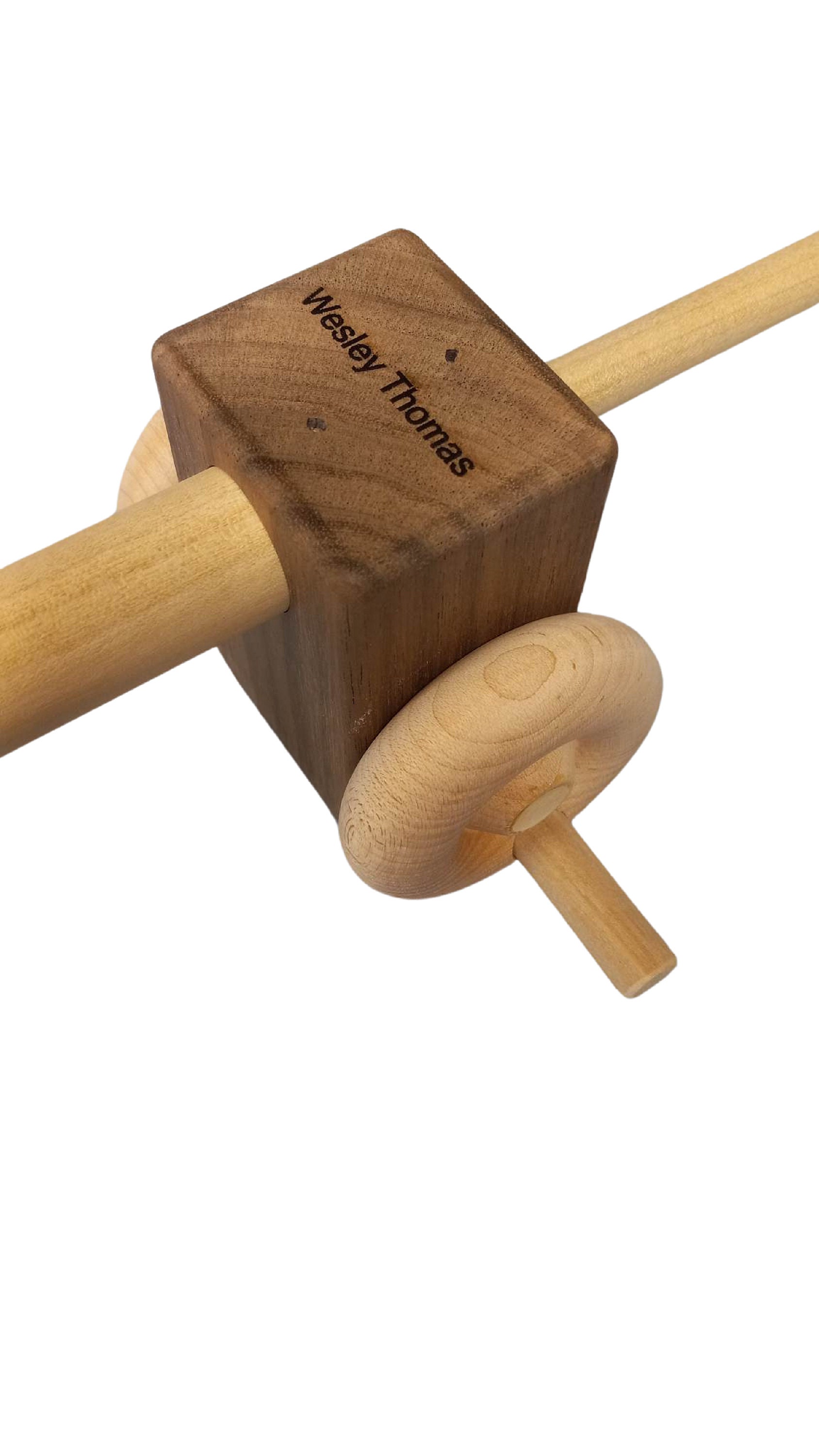 Wooden Toy Fishing Pole With 3 Fish Etsy Polska
