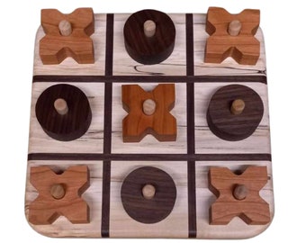 Wooden Tic Tac Toe