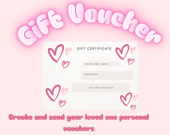 Gutschein für die die Ihr Liebt