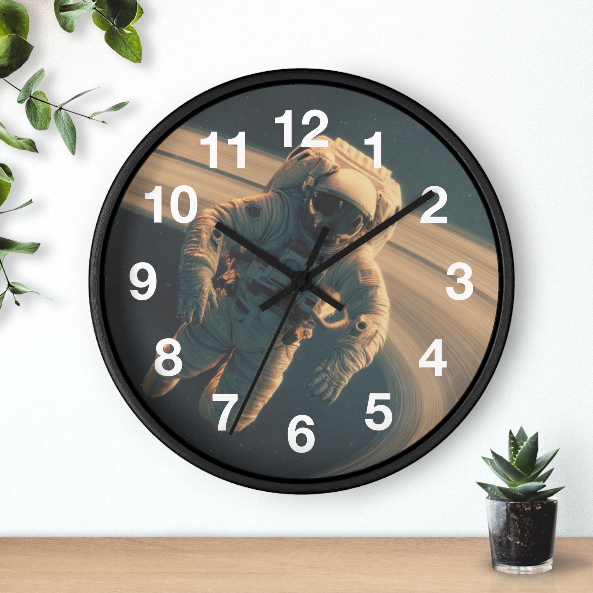 Saturn Wall Clock - Etsy