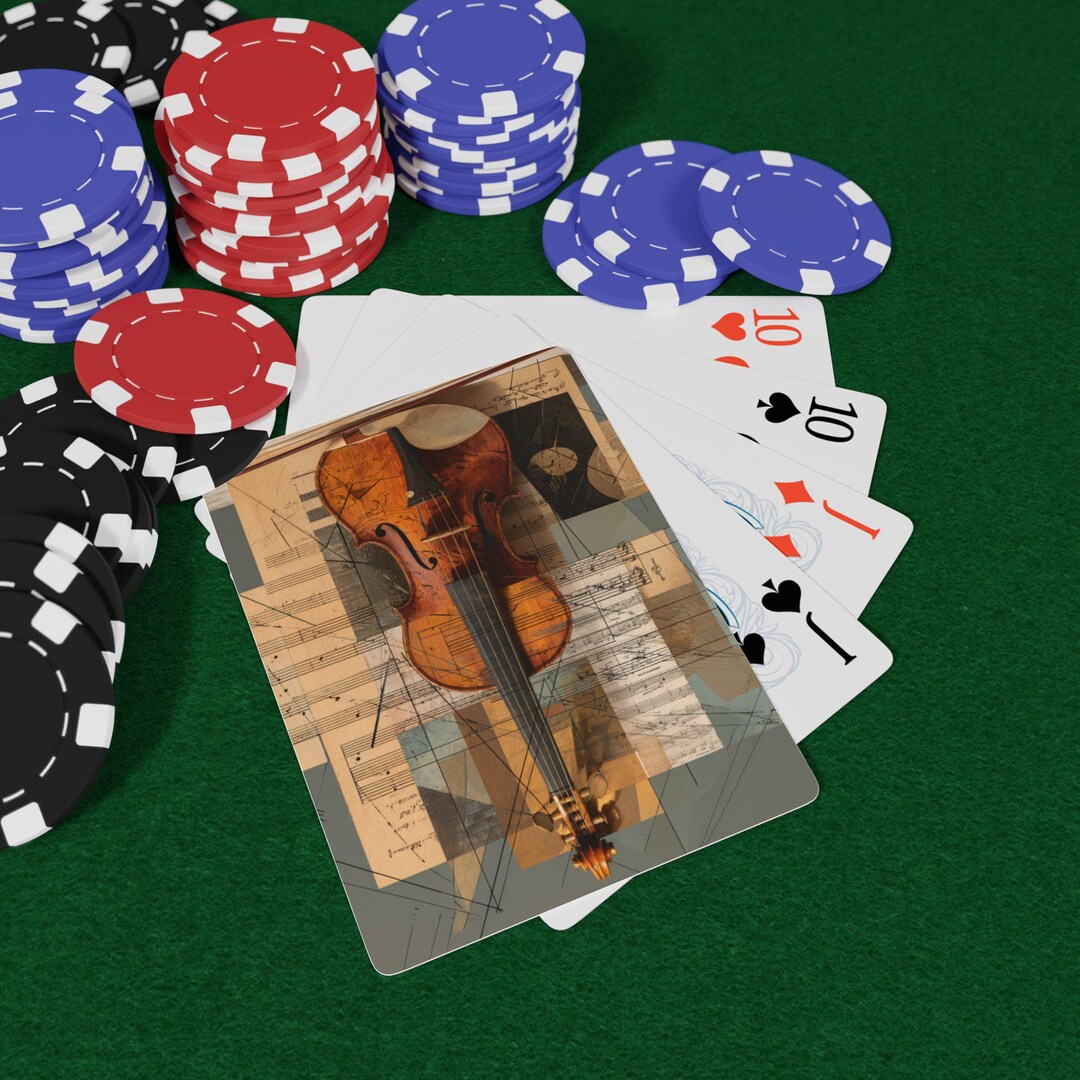 Playing Card String Strings and Silence Playing Cards | Musician Ace of Spades Deck, Game ...