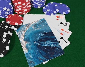 Shark Playing Cards - Ocean Predator Deck, Fierce Marine Life Art