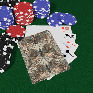 Carte da gioco Boho Spirit Flight, indispensabili per le serate di gioco, idea regalo di Natale, mazzo di carte per serate di poker, mazzo di carte unico, mazzo di carte divertente