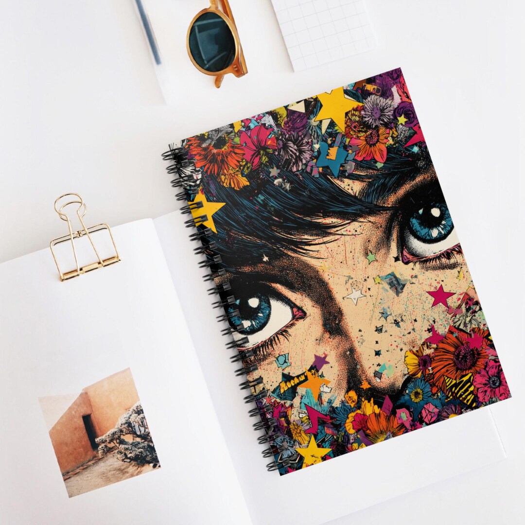 Pop Explosion Burst Spiral Notebook for Creative Minds, Art Journal ...