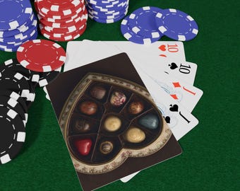 ブックワームポーカートランプセット、ゲーマーギフト、カジノナイト