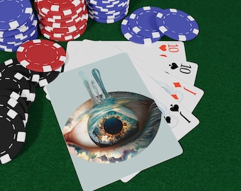 Tränen der Sicht Schürhaken Spielkarten | Künstlerische Spielkarten, Game Night Essentials, Weihnachtsgeschenkidee, Poker Game Night Must Have