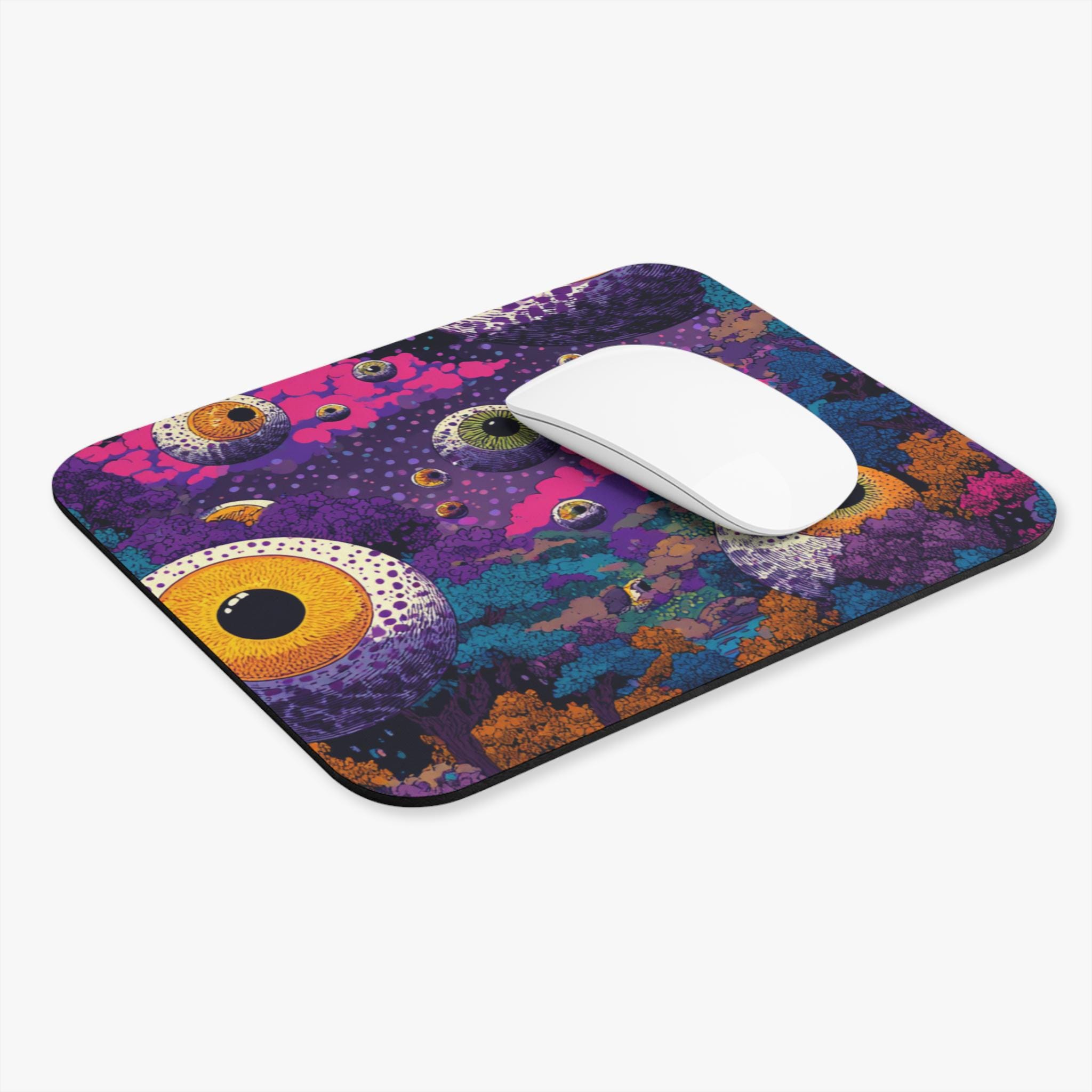 Motion Mouse Pad Eyes in Motion Mouse Pad, Art Desk Mat, Office Desk Accessories ...