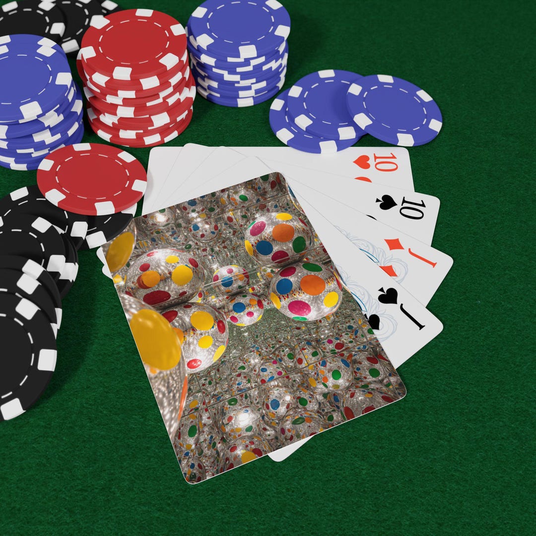 Infinity Poker Mirror Dot Infinity Playing Cards | Novelty Casino Deck, Gift for Poker ...