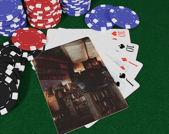 スペースドリームポーカートランプセット、ゲーマー向け宇宙テーマ