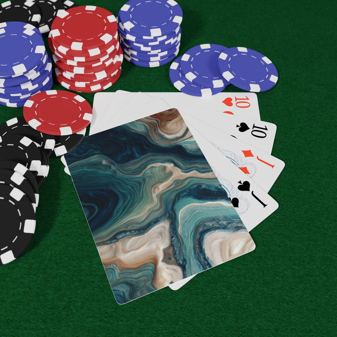 Current Line Flow Playing Cards | Casino Deck, Game Night Essentials ...