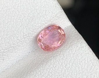 Pink Tourmaline 0.55 Ct Oval Cut Natural Afghanistan Collector Gemstone for Mineral & Gem Collection