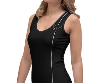 Black Eagle Tank Top | Minimalist Design