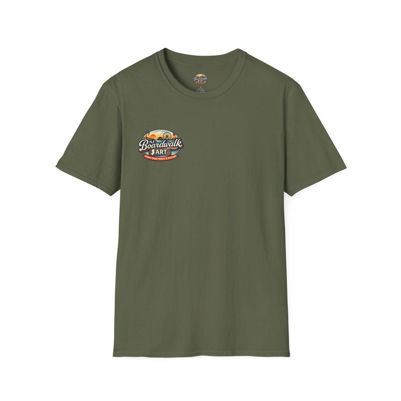Wildwood New Jersey Retro Beach Shirt | Vintage Jersey Shore T-Shirt | Boardwalk Graphic Tee | Coastal Summer Shirt image 11