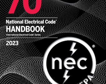 NFPA 70 National Electrical Code Handbook 2023 Edition Hardcover NEC