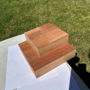 Jatoba Bowl Blank - Brazilian Cherry Wood | Lathe Turning Blanks for Woodworking