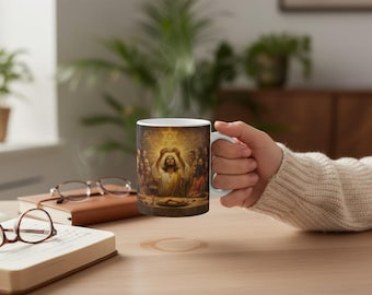 Last Supper Jesus Mug with Star of David, Christian Coffee Cup, Religious gift for Men & Women, Inspirational Faith Mug, Eucharist mug