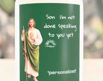 St. Jude Thaddeus Prayer Candle Soy Candle, 13.75oz | Memorial, Loss of Son