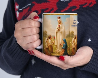 Our Lady of Fatima Mug | Ceramic Coffee Mug