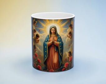 Our Lady of Guadalupe Memorial Mug | Ceramic Mug
