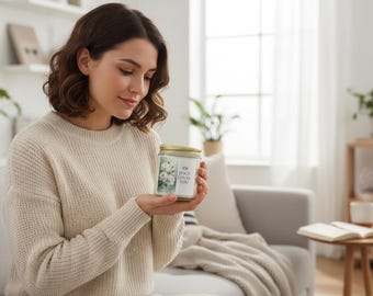 Jesus Loves You Candle | Scented Coconut Apricot Wax 4oz 9oz