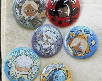 Cookie Run Pins
