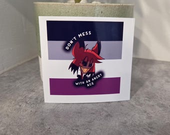 Alastor angry ACE small print