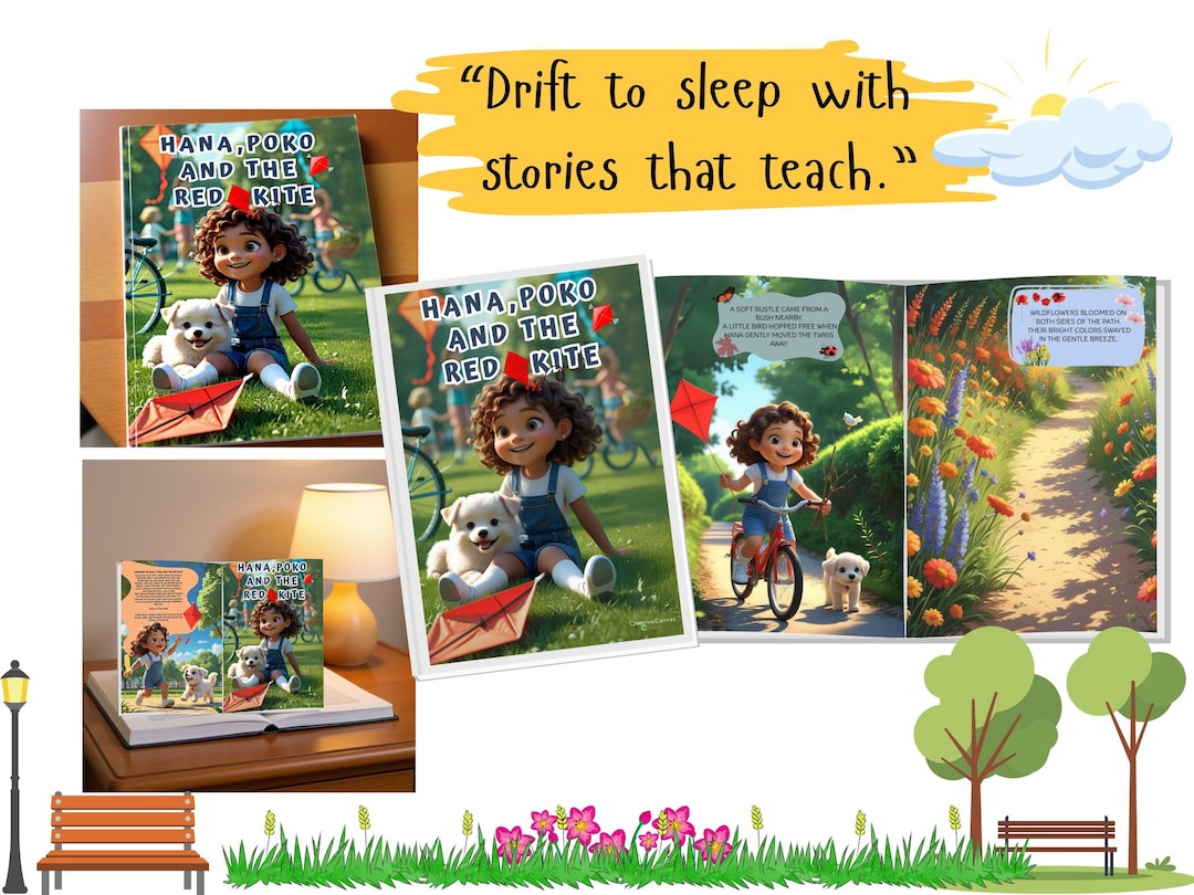 Kids Ebook Children Storybook Flipbook Etsy