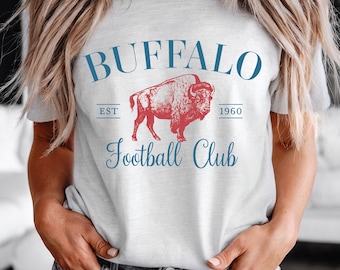 Buffalo Football Shirt, Unisex Bella Canvas, Buffalo Mafia Fan Gift, Game Day Apparel, Playoff Shirt, 716 Tailgate, Let's Go Buffalo Tee