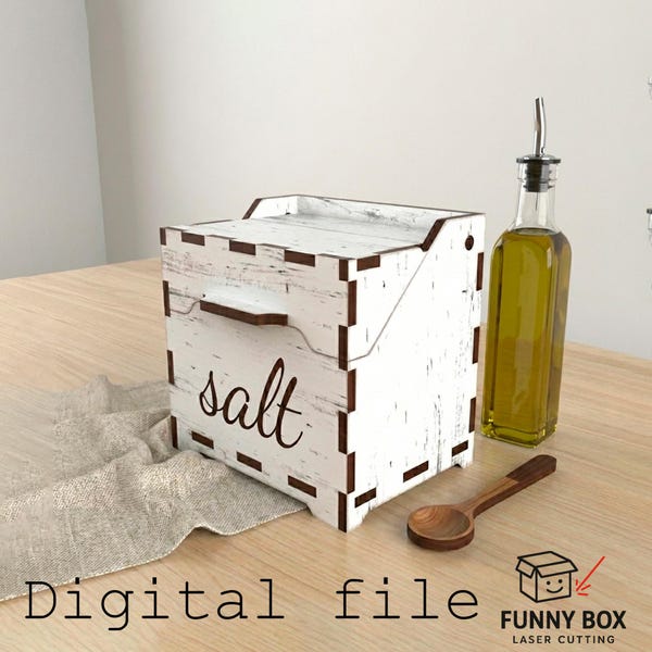 Salt Box Dxf Salt Box - Etsy