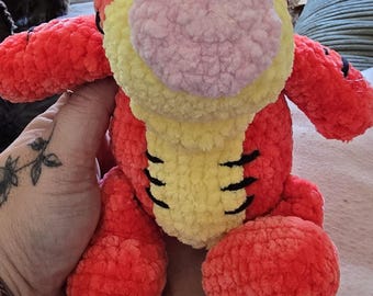 Peluche inspirado en Tigger hecho a mano