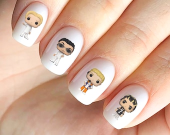 Backstreet Boys and NSync Nail Decals Stickers Waterslide Boyband BSB More!