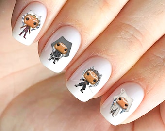 Ahsoka Tano The Mandolorian Clone Wars Grogu Nail Decals Stickers Waterslide