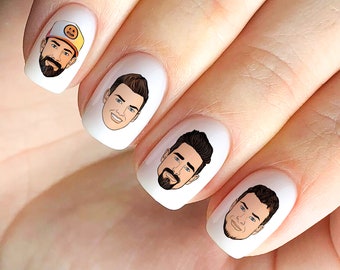 Backstreet Boys BSB Nail Decals Stickers Waterslide Nick Brian Aj Kevin Howie KTBSPA DNA More!