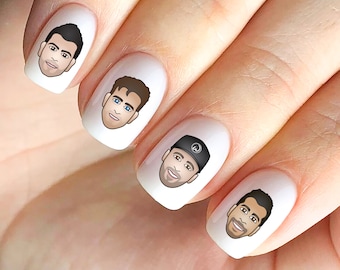 NKOTB New Kids On The Block Nail Decals Stickers Waterslide Faces Boyband Blockhead Step by Step More!