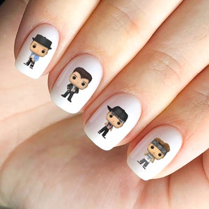 NKOTB New Kids On The Block Nagelstickers Stickers Waterglijbaan Boyband Blockhead Stap voor stap meer!