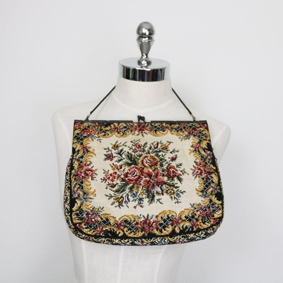 Tapestry / Carpet Bag circa the 70s 80s does the … - image 2