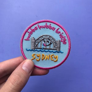 Sydney hubba hubba bridge. Iron on patch image 1