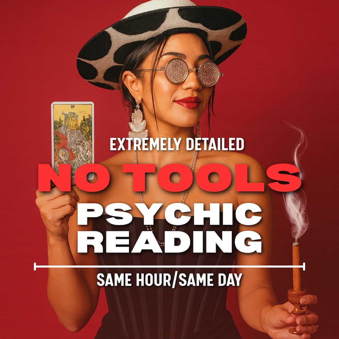 No Tools Psychic Reading - No Cards Clairvoyant, Same Hour, Same Day ...