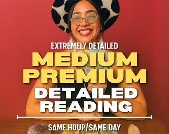 Same Hour Premium Psychic Reading - Accurate Love Reading, Future Medium Reading, Fast Psychic Reading, Blind Reading, Secret Emotions, 1 HR