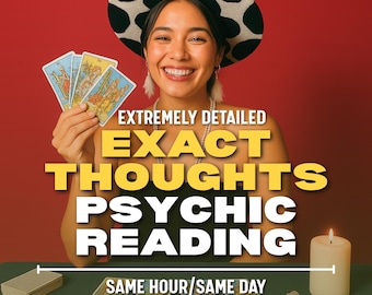 Same Hour Exact Thoughts Psychic Reading - Tarot Love Reading, What is He Thinking, Psychic Love, Tarot Cards Reading, Honest Tarot Reading