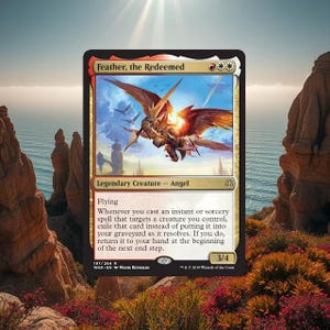Voltron MTG Commander Deck EDH Deck - Feather the Redeemed - Etsy