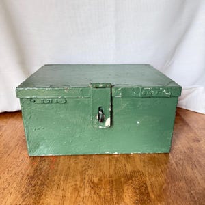 Vintage Metal Military Box - Etsy