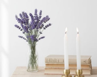 Solid Brass Minimalist Candle Holder, Wedding Anniversary Gift