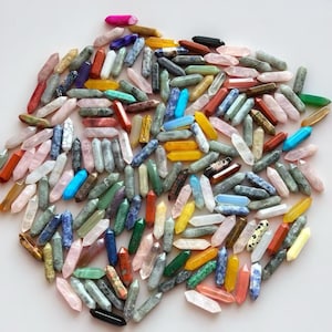 Mystery Crystal Point Lot | Parti med blandade ädelstenspunkter i grossistledet | Bulkförsäljning av naturliga kristaller